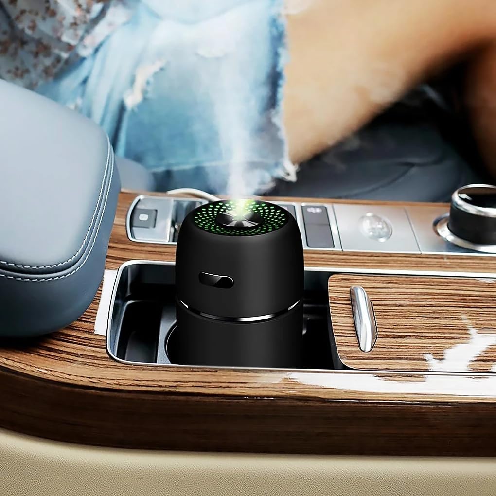 200ML Auto Luftbefeuchter Portable Air Moistener Duft Diffuser USB Luftbefeuchter Nachtlampe Auto Diffuser Automatisches Öl Aroma