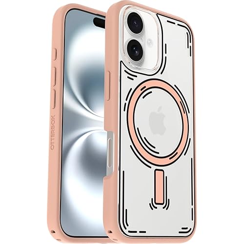 OtterBox iPhone 16 Symmetry Series Clear Case - Doodle Cover 3