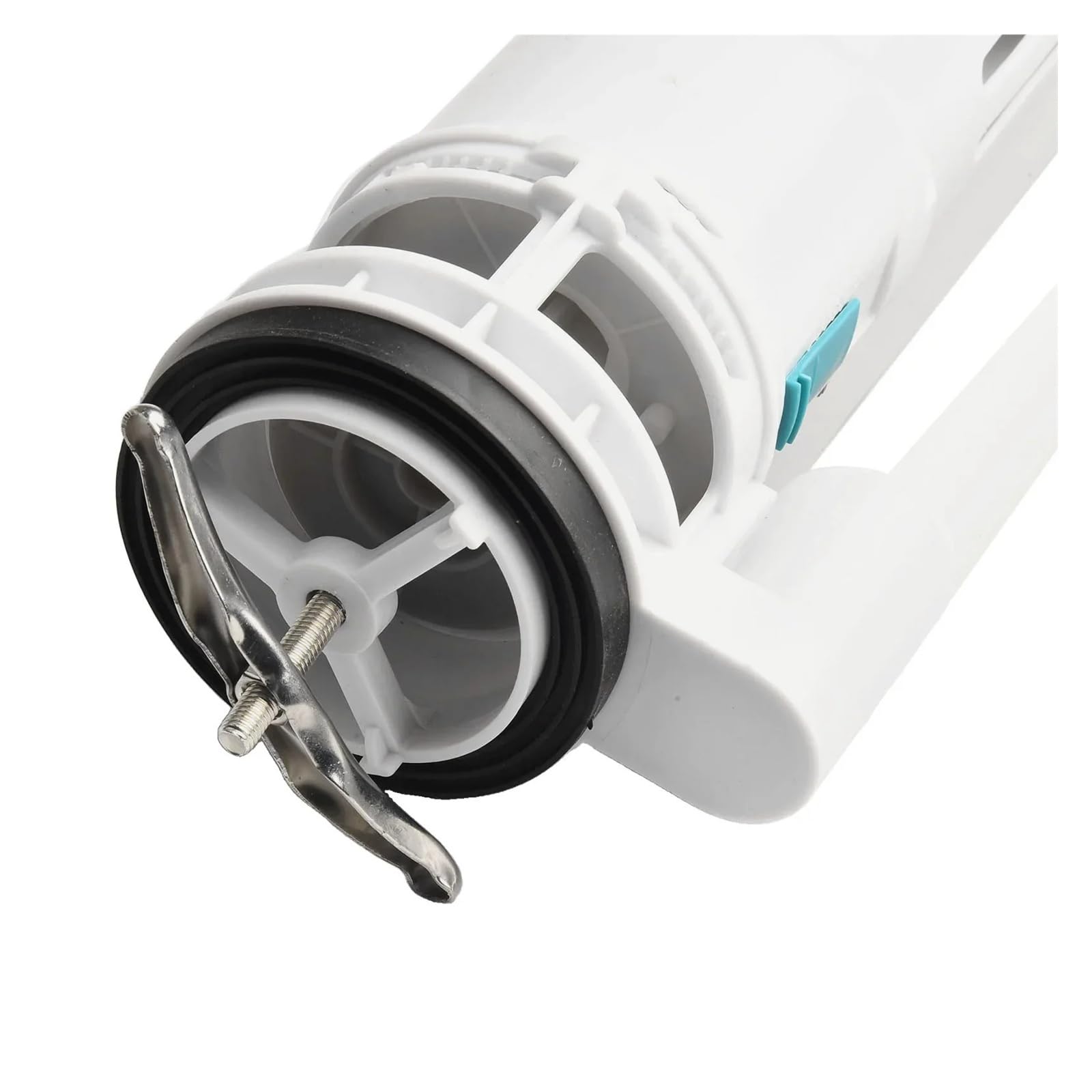 Fluxómetro manual para inodoro Cisterna De Inodoro Con Válvula Descarga Doble Pulsador, Altura Ajustable, Rosca Resistente
