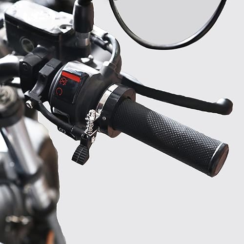 Miniatura 7 de 7/8Inch 0.866 in 1Inch 0.984 in Negro Control de Crucero Bloqueo de Acelerador Kits para Motocicleta Universal