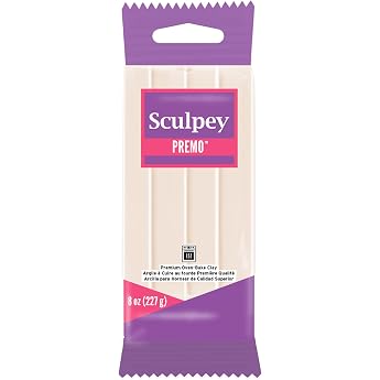 Polyform Premo Sculpey Polymer Clay 8 oz Translucent