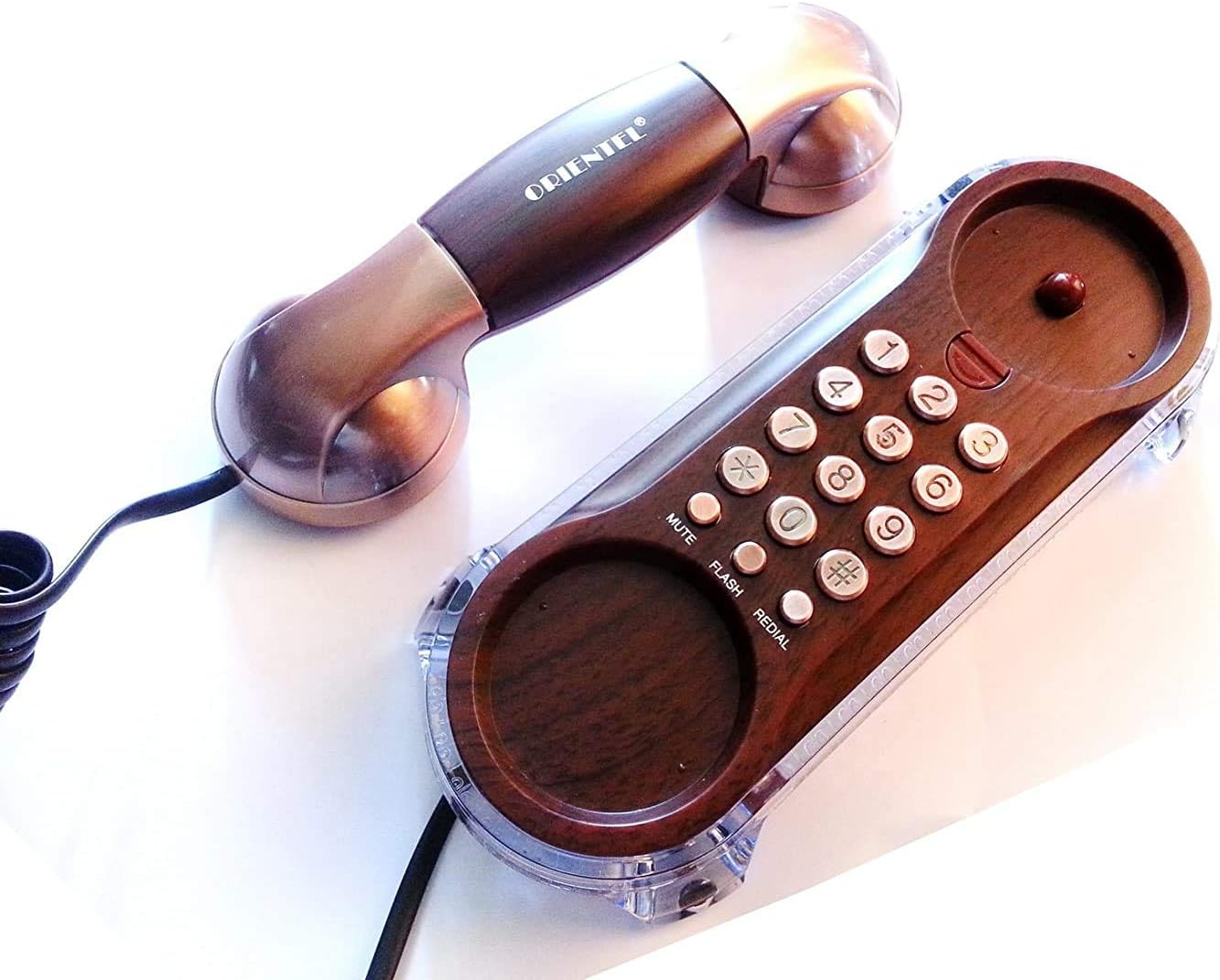 Ae zone Orientel The Maharaja Phone Landline Phone Telephone Corded Phone for Office and Home Purpose Bfone KX-T777