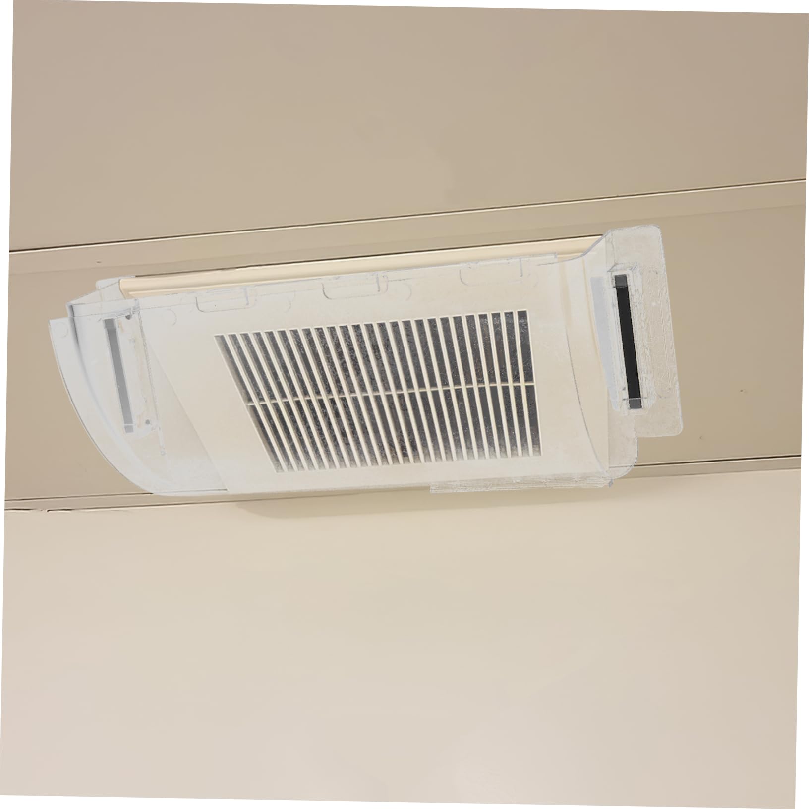 2 Deflectores de Ventilación Magnéticos de Plástico Diseño Minimalista, Fáciles de Instalar y Ajuste Seguro para Controlar el Flujo de Aire para Suelo y Pared