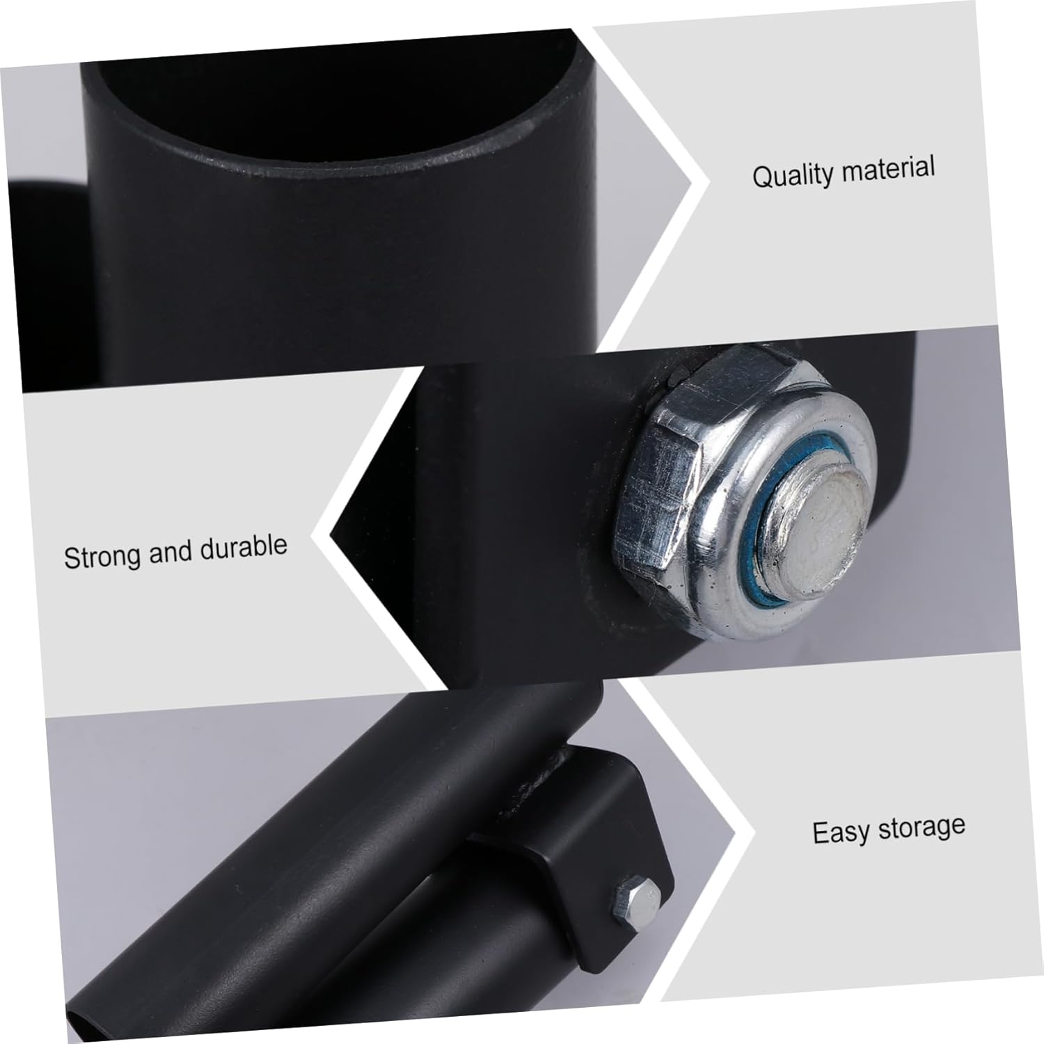 1pc Multifunction Barbell Sleeve Pull Back Handle for Strength Training Construction Easy to Install for Home Gym and Core Workouts