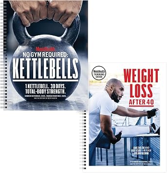 Mens Health No Gym Required Kettlebells & Weight Loss After 40 Bundle!