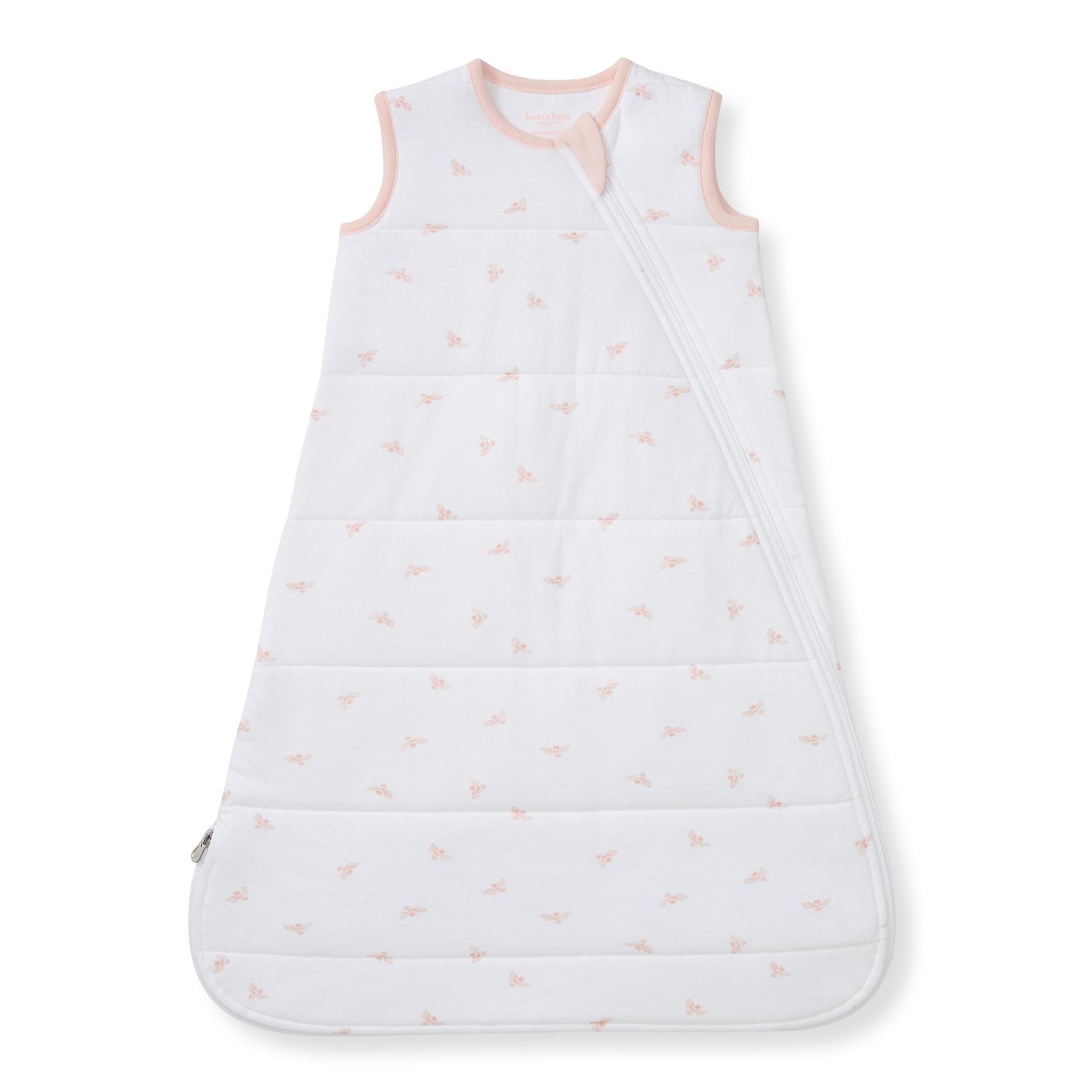 Burt's Bees Baby Beekeeper Infant Wearable Blanket, 100% Organic Cotton Unisex, Girl, Boy Swaddle Transition Sack - Light Weight 0.5 TOG or Medium Weight 1.5 TOG - Newborn Essentials Sleep Clothes - 4