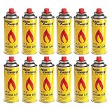UNIVERSAL EINSTZBAR: Campinggas ist ideal geeignet für alle tragbaren Gasgeräte, wie z.B. Campingkocher oder Gaskocher, Lötlampe, Heizung, Grill, Bunsenbrenner, Gasgrill, die eine MSF-1A Kartusche benötigen.