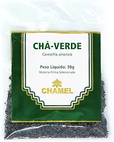 Chamel Chá Verde Folhas Natural 30 G