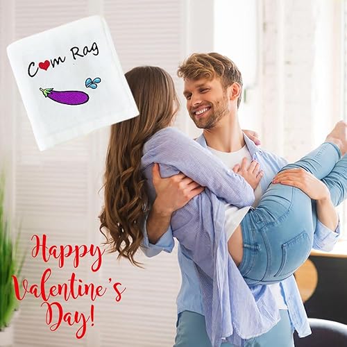 Miniatura 9 de Divertidos regalos de broma para novio, 2 piezas, toallas para el día de San Valentín, aniversario, regalo romántico para marido, él, hombres,