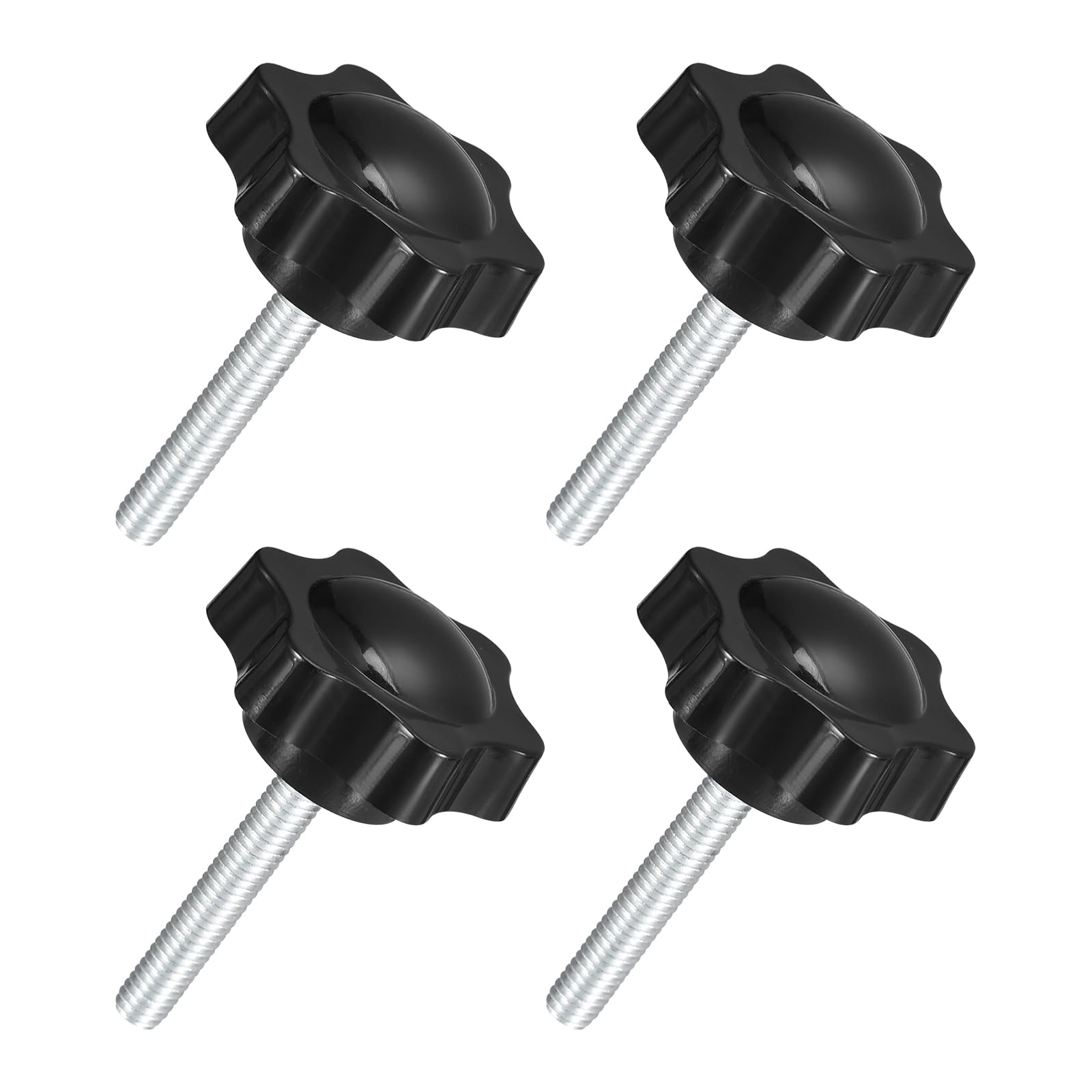 Boutons de serrage M6 x 35 mm avec tête hexagonale pour un blocage manuel ferme