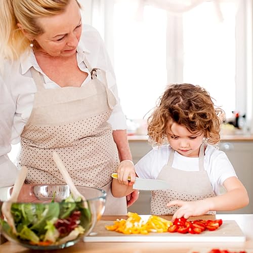 Miniatura 6 de 22 cuchillos de cocina de madera para niños, juego de cuchillos de cocodrilo con guantes, tabla de cortar frutas, verduras, cortadores arrugados,