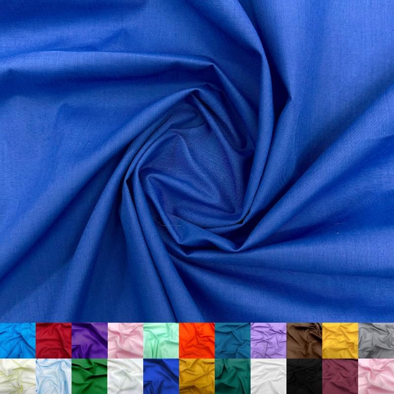 Ice Fabrics Cotton Polyester Broadcloth by the Yard