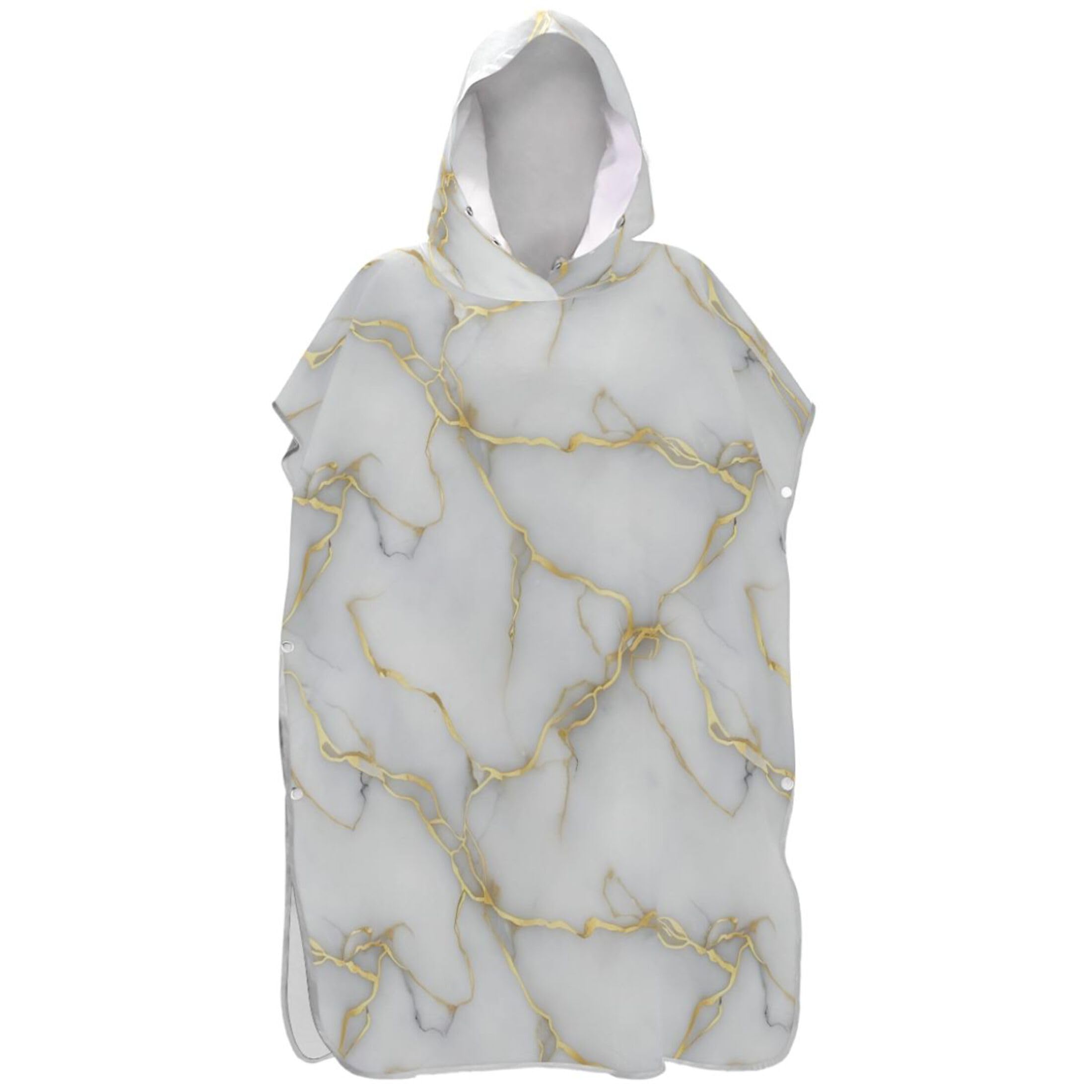 Poncho de surf marbré pour adulte pour se changer facilement sans serviette de plage qui glisse