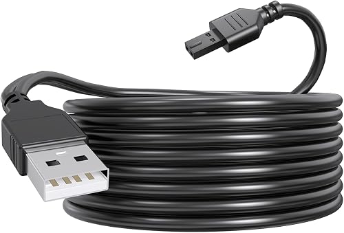 VHBW for PetSafe USB Charger Cable SAC00-16841 Compatible with Petsafe PIF45-13479 PIF19-17106 PIF19-14011 PIF19-14186 PIG19-16413 PIG19-16414 Receiver Collar