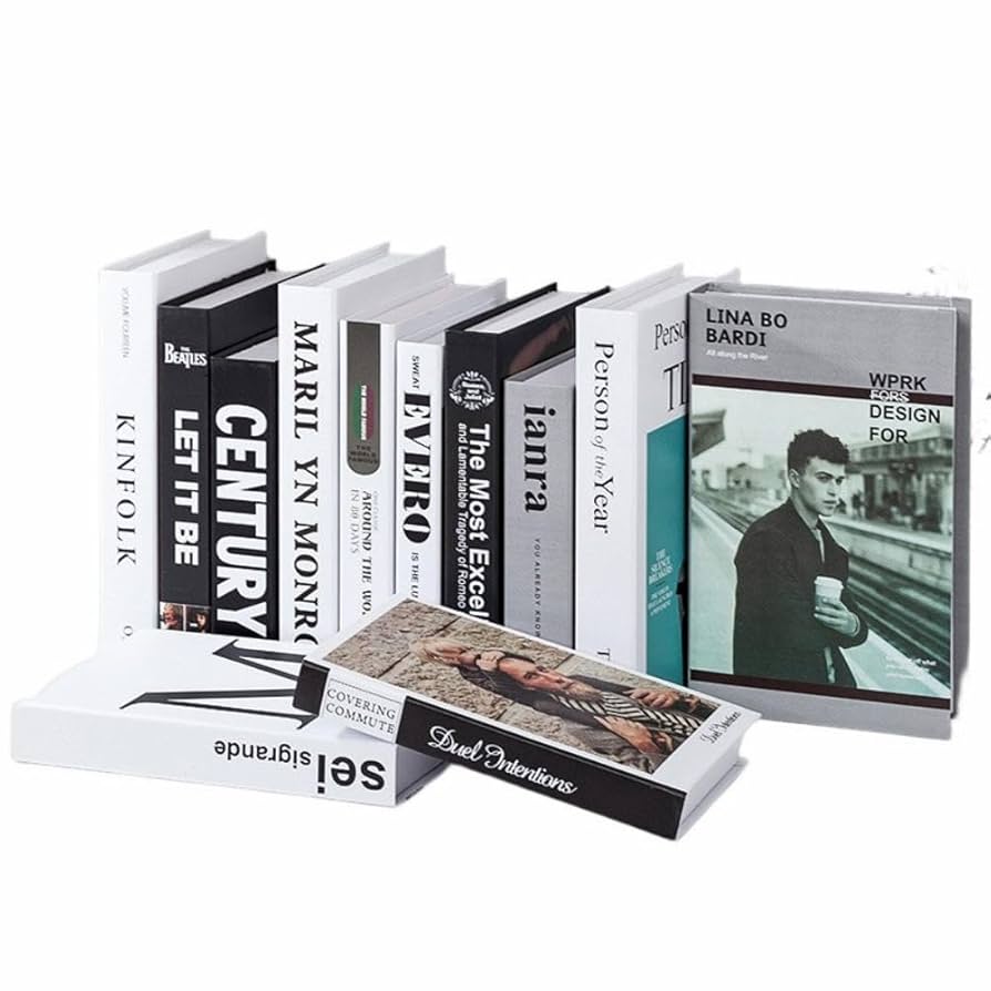 洋書　インテリアブック Amazon.co.jp: インテリアブック ダミーブック フェイクブック