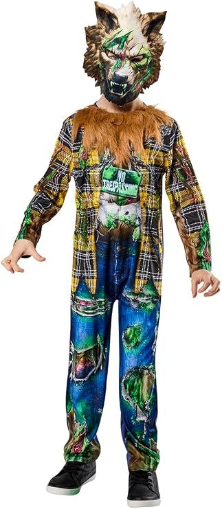 Rubies Official Toxic Werewolf Childs costume, Kids Fancy Dress