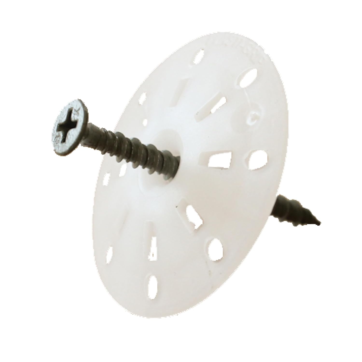 CBW Washer -1-3/4" Dia, Insulation Fastening, for Commercial Wrap, PM EIFS, Stucco, Rigid Insulation, Wood/Steel, Use w/Grip-Deck Screws, USA (250)