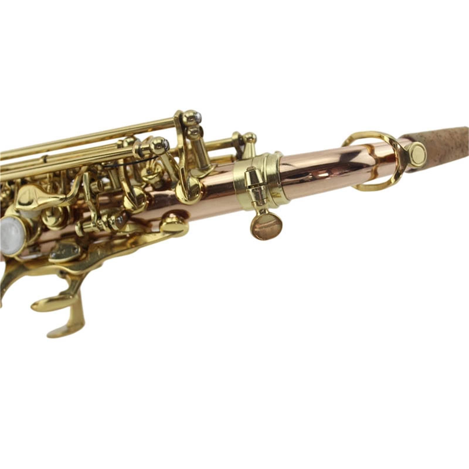 Saxofón Soprano Curvo Si Bemol