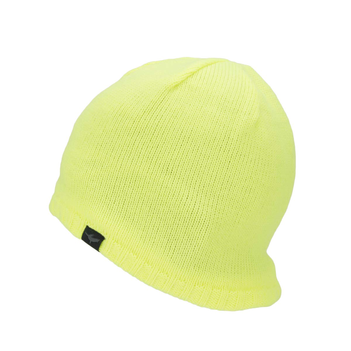 SEALSKINZ | Cley | Waterproof Cold Weather Unisex Beanie Hat | Outdoor Headgear | Suitable for All Outoor Activities & Cold Weather Neon Yellow