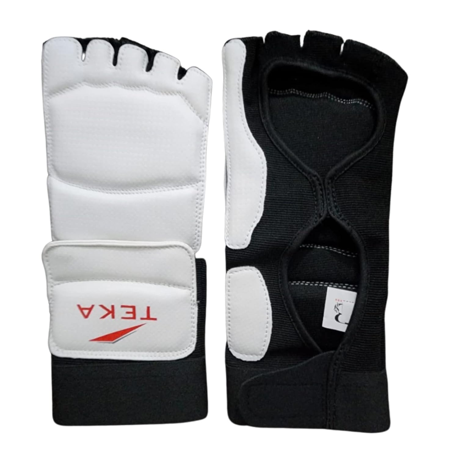 Taekwondo Foot Guard Protector Gear for Sparring MMA Training Competition Kickboxing Karate Boxing Martial Arts Kung Fu Punch Bag TEKA (Pair) (XL)