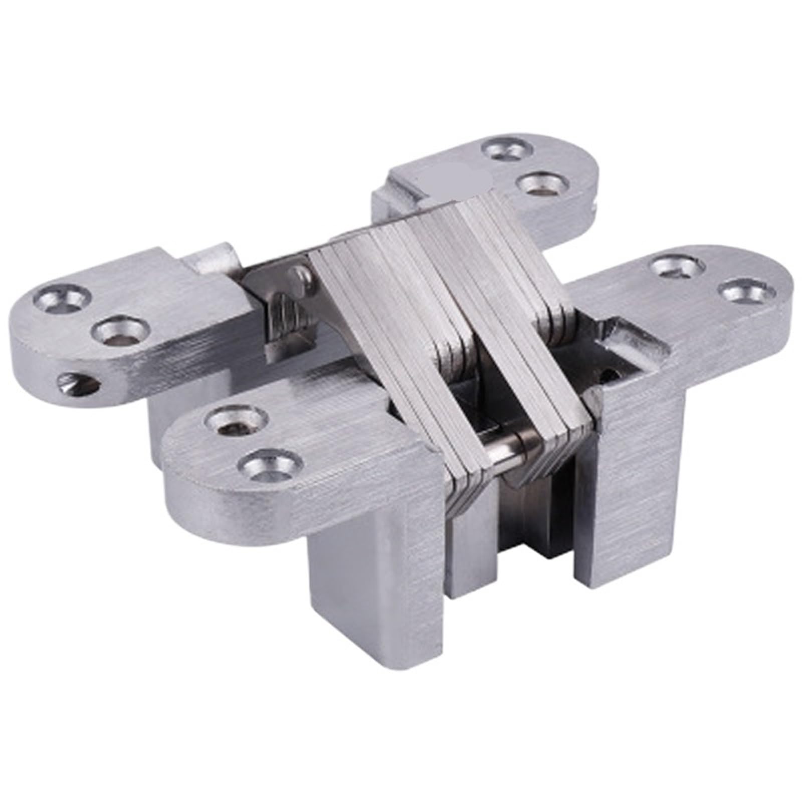 Kdhcvkz Tl-1 1Pcs 304 Stainless Steel Hidden Hinges Concealed Folding Door Hinge With Screw(Tl-1)