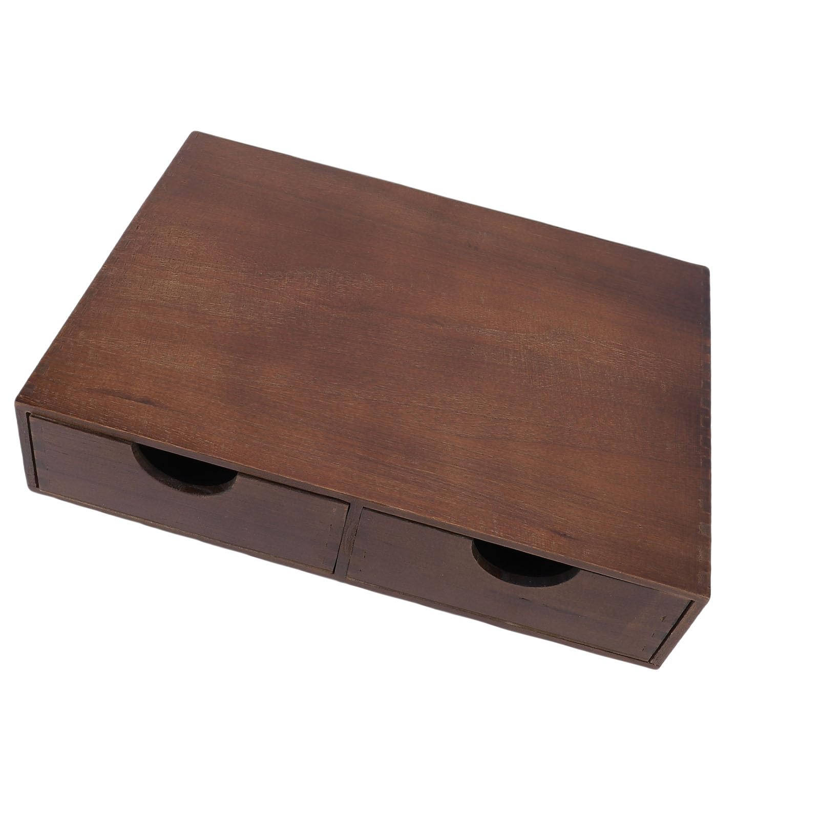 Organizador de Cápsulas de Café, Soporte Multifuncional de Madera para Encimera de Cocina, Cajón de 39x28x8.5 cm para Almacenamiento de y Accesorios