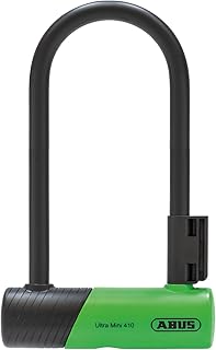 U-Lock 410K Ultra for Bicycle and e-Scooter - Handy and Robust Bicycle Lock with Practical Holder for Transport on the Bicycle - Bicycle Accessories - Variant 150HB180, Green
