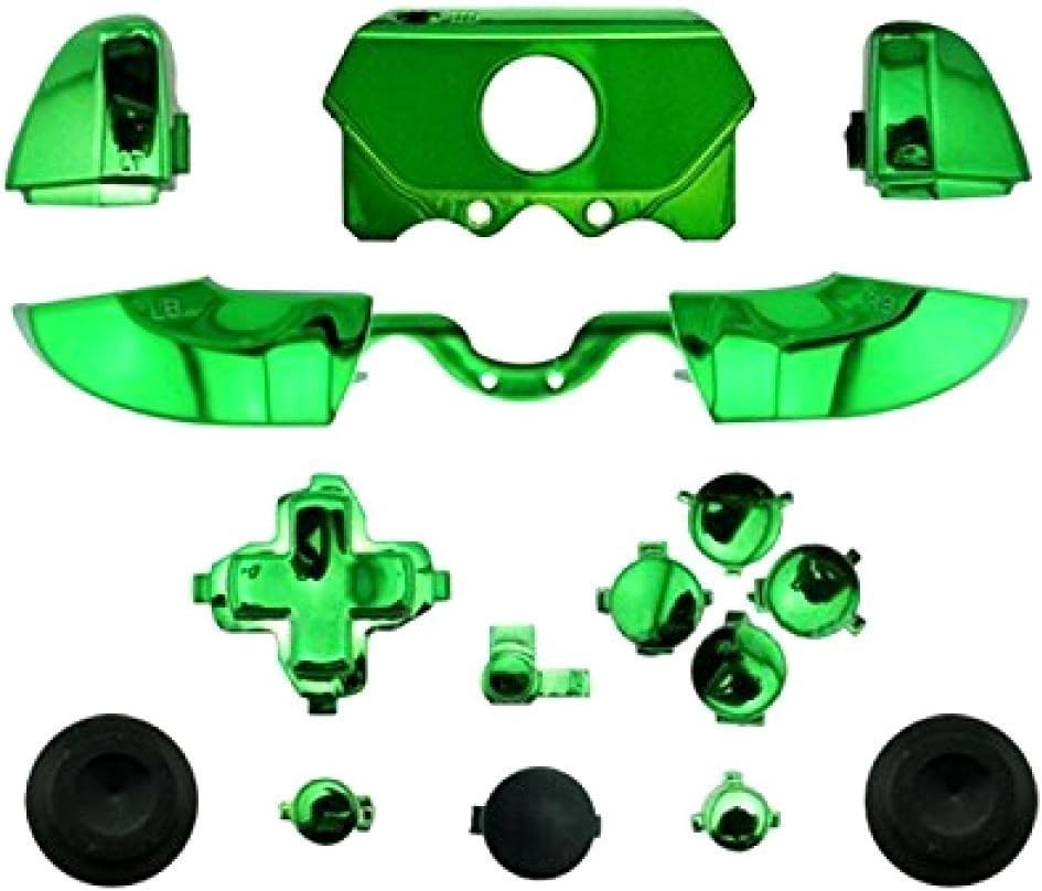 Amazon Co Jp Canamite Xbox One Elite コントローラー対応用 バンパー トリガー ボタン一式 交換パーツ グリーン パソコン 周辺機器