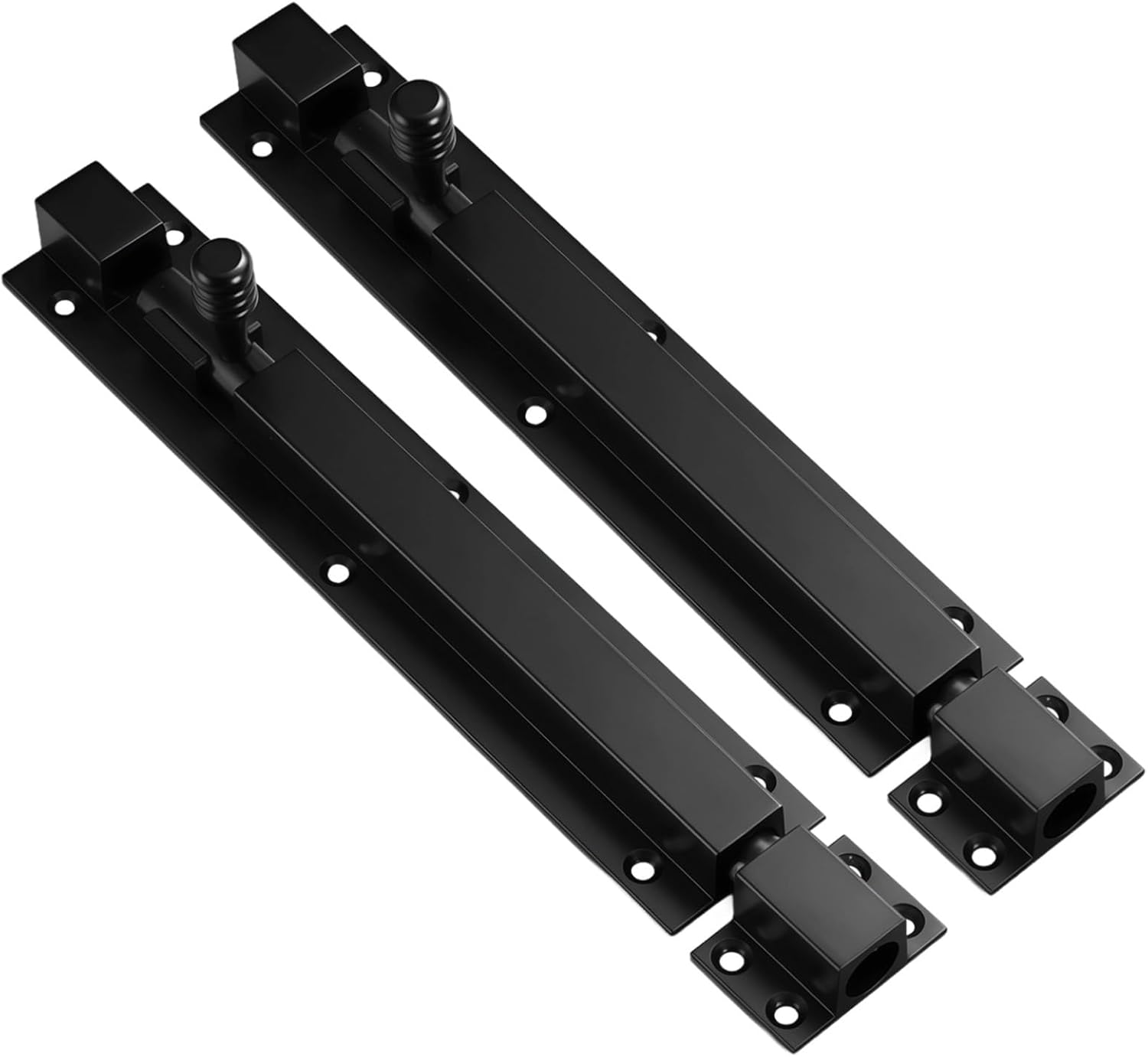 8 Inch 2 Pcs 22.6 Cm Slide Bolt Locks Doors, Steel Latch Stainless, Installation Easy, Anti-Theft Security Sliding Doors, Windows, Bathroom