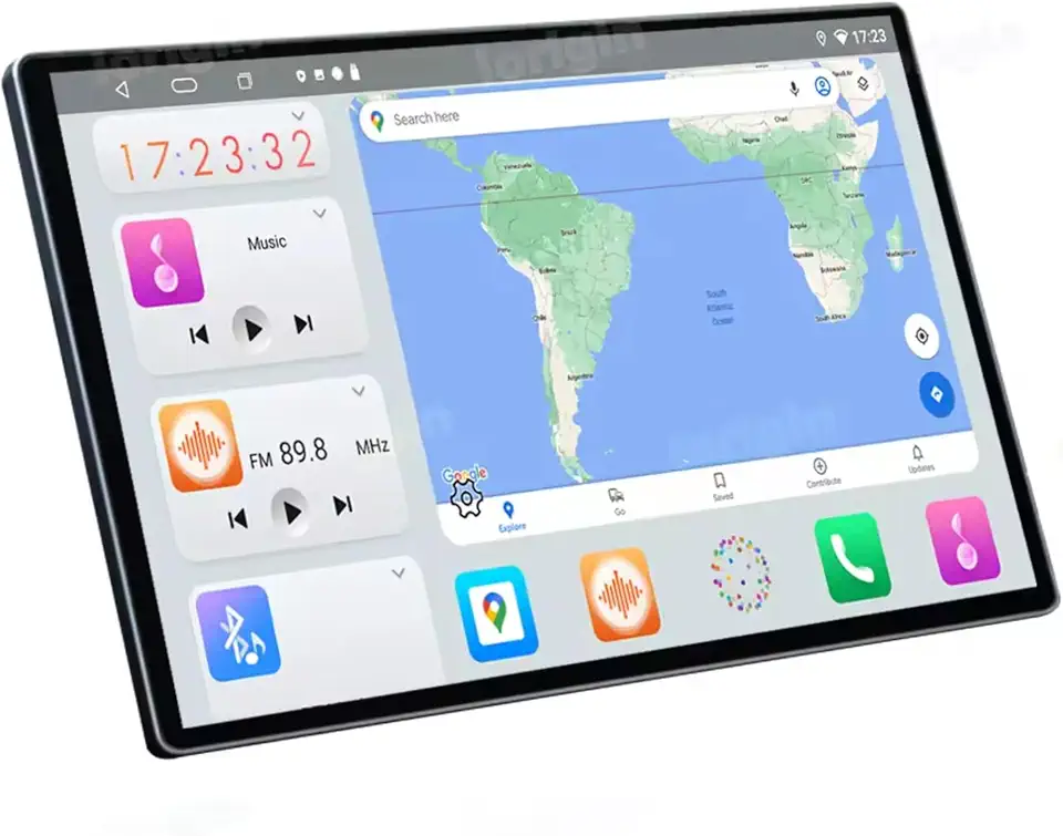 13 inch android screen for any car(UNIVERSAL) with applecarplay android auto reverse camera ahd ips display