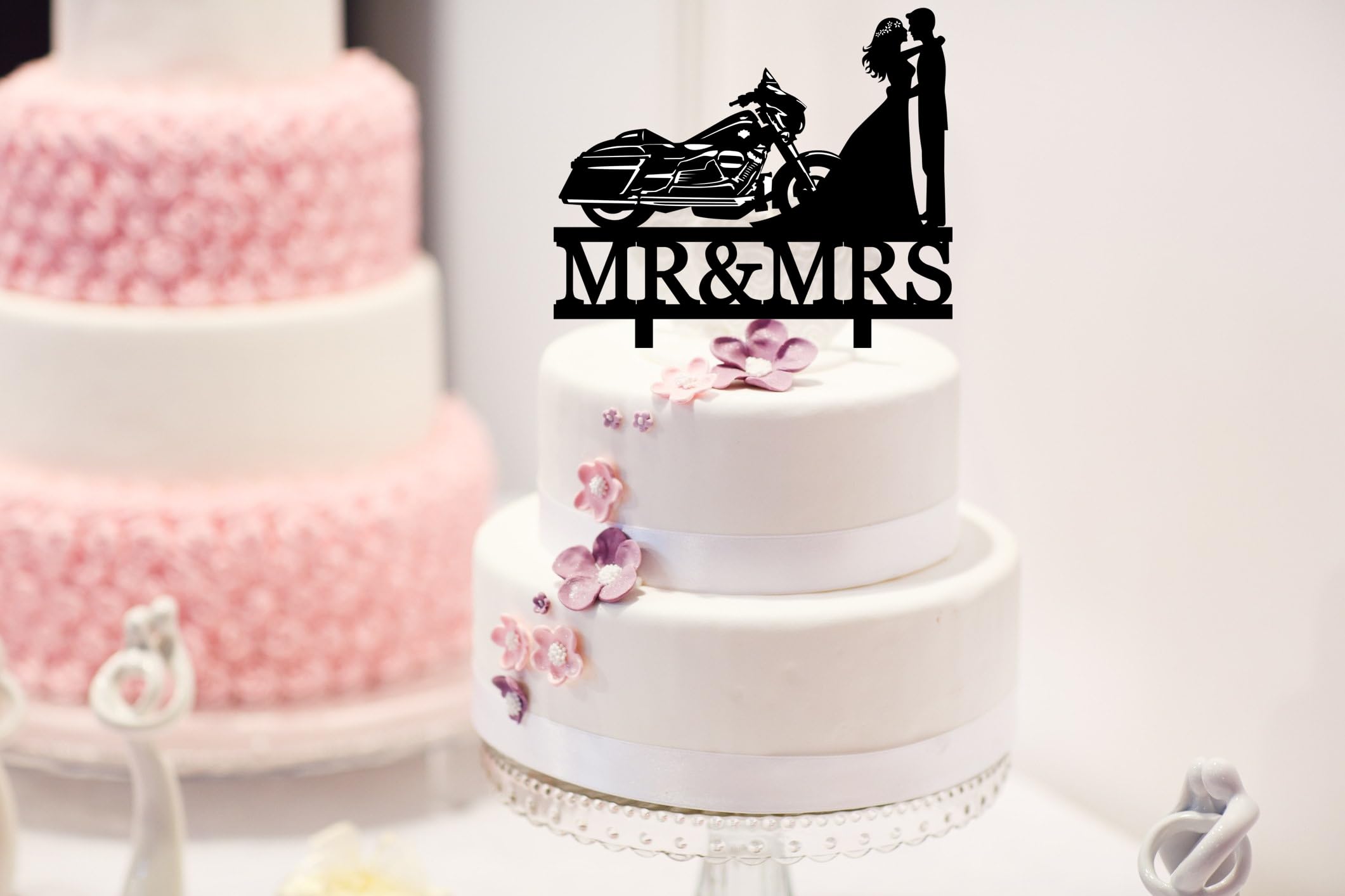 World Cake Topper. Construction Worker Wedding Cake Topper, Funny Bride - View #4