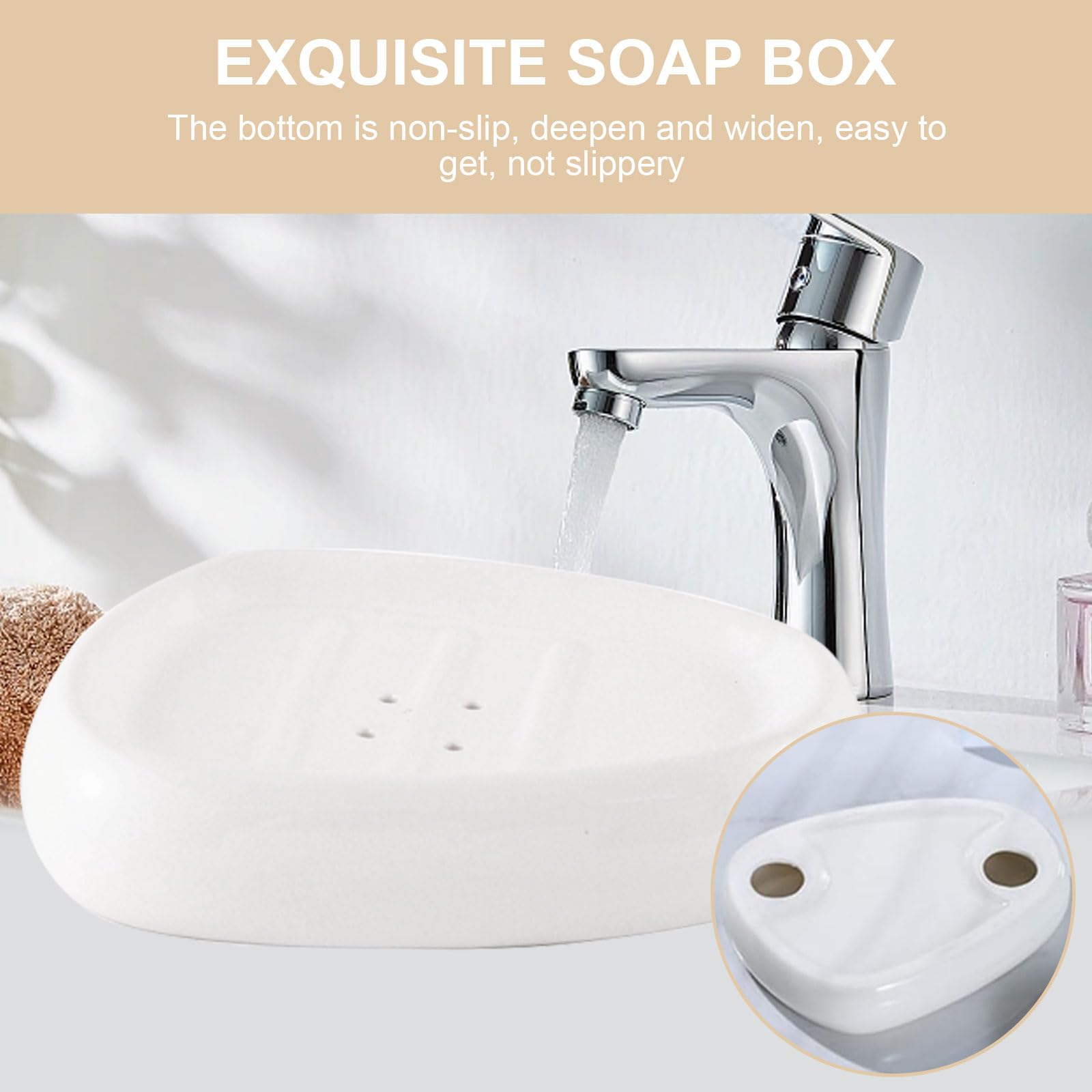 JETAINE 6 Stuks Bamboe Badkamer Accessoires Badkamer Accessoire Set, Luxe Moderne Kunststof Bad Set, Toilet Accessoires Set Prullenbak