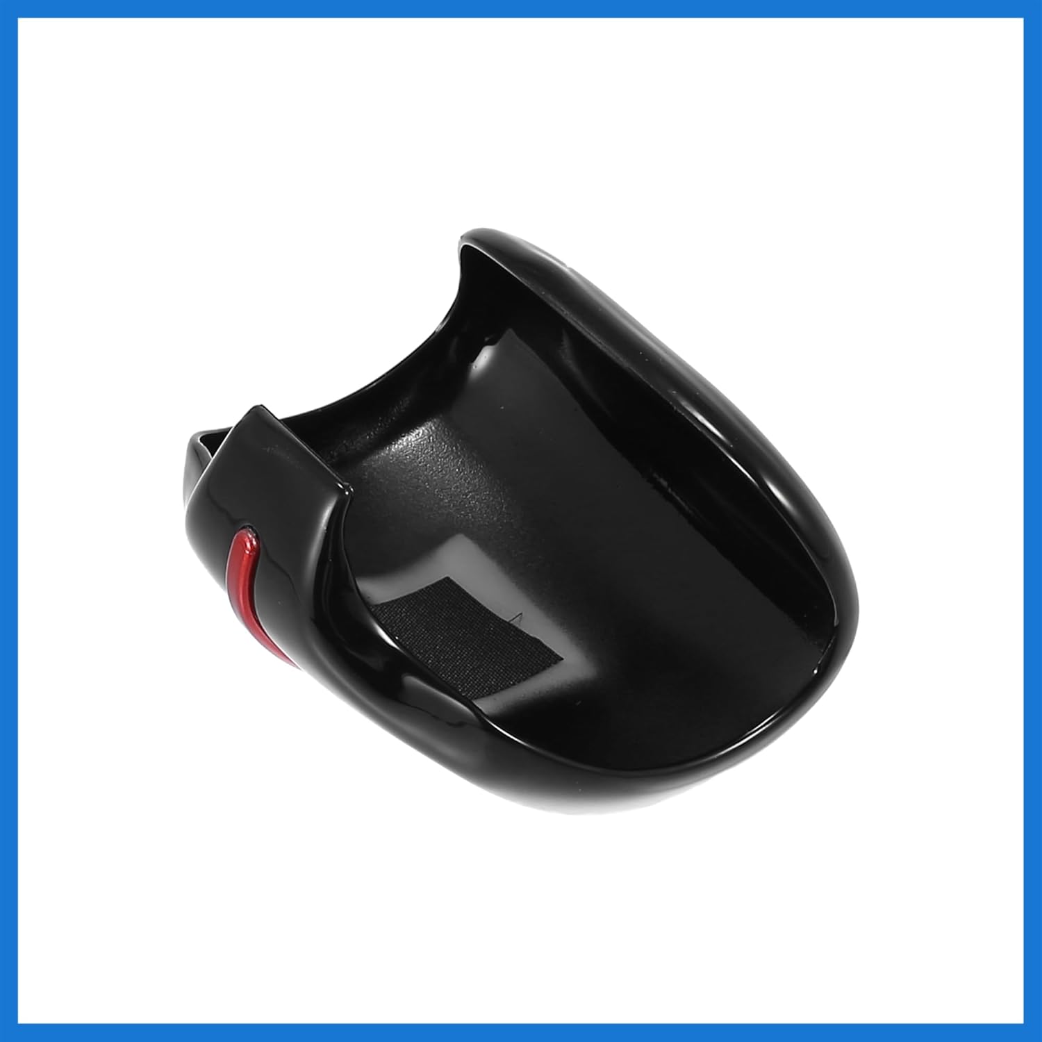 1PCS Car Gear Shift Knob Cover Sticker Head Trim Cover for Honda CR-V 2017-2021 Black Red Auto Accessories