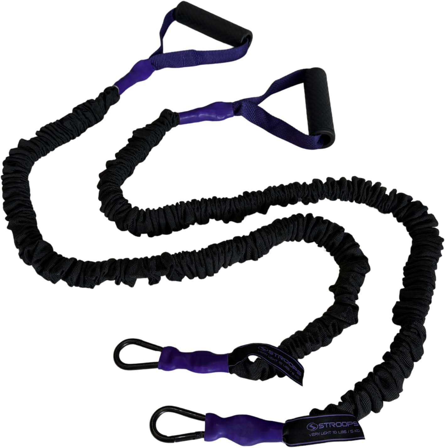 Stroops Cuff Performance Slastix Resistance Bands | Safety Sleeve Exercise Bands for Strength Training, Full Body Workouts for Home and Gym Fitness