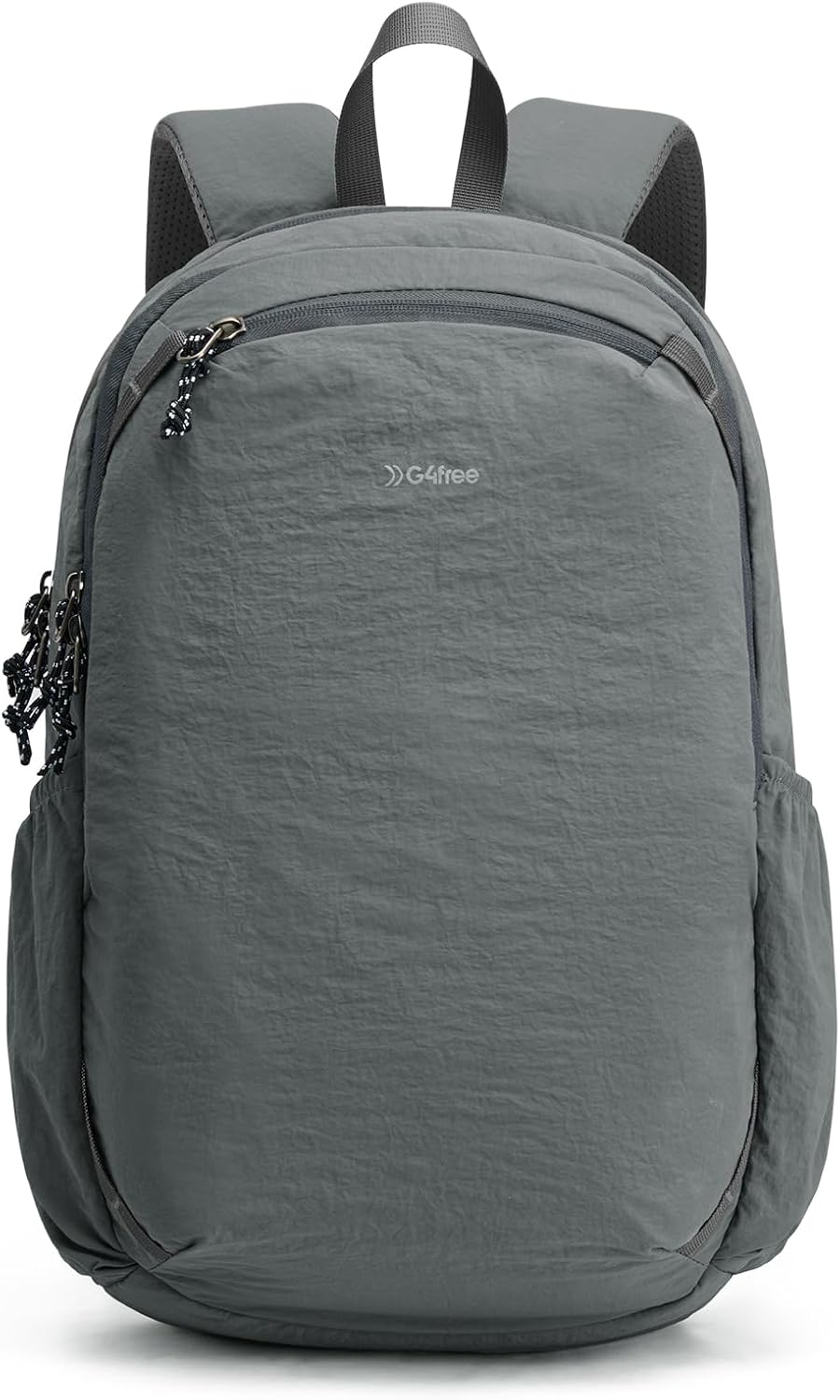 G4Free 15L Hiking Backpack Lightweight Small Travel Backpack Casual Daypack for Women Men Outdoor Campus, Gray