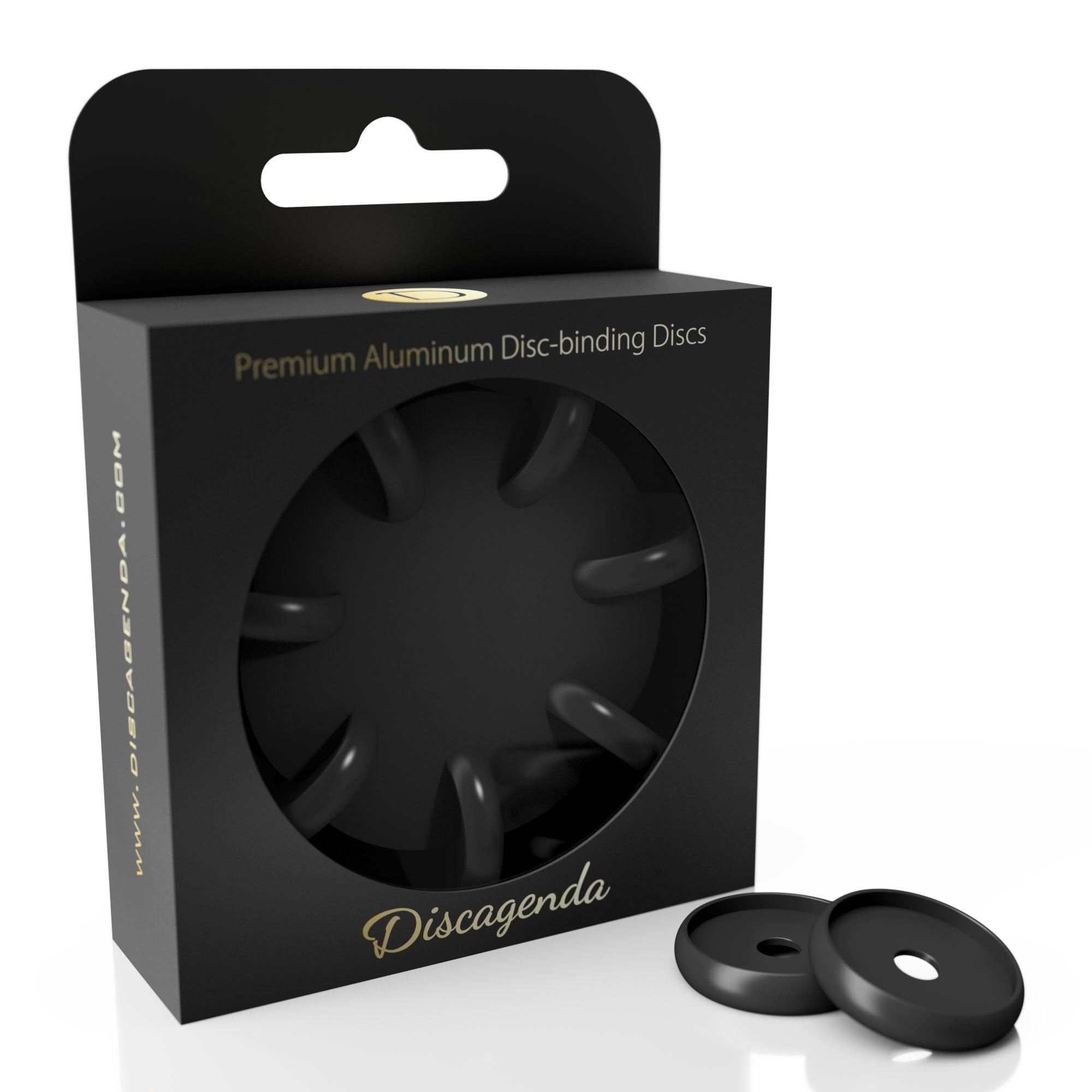 Discagenda Discbound Discs (Black, 7 Piece 0.94in)