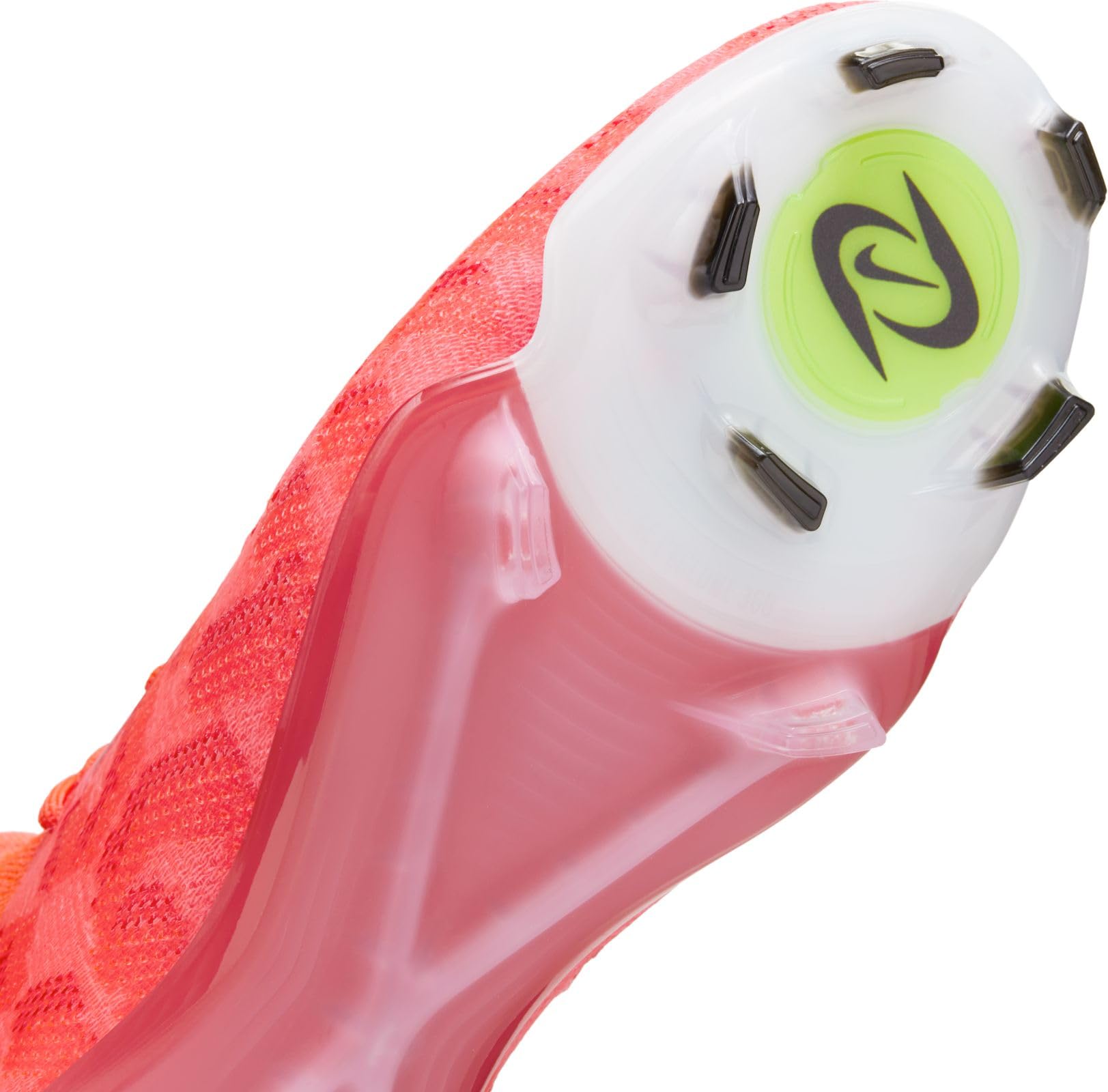 NIKE Women's Soccer High, Bright Crimson White, 7