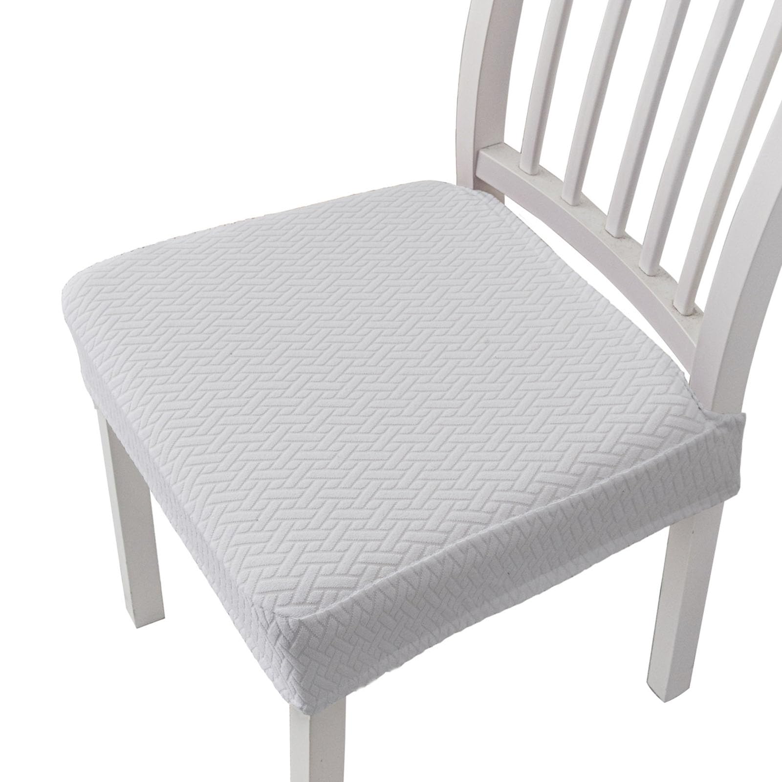 Piceioep Stretchy Waterproofs Slip Resistant Chair Slipcovers for Home Hotel Dining Chairs Sturdy Polyester Spandex Fabric Spill Polyester with Easy Setup Hotel Home