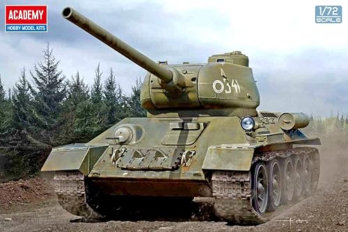 Miniatura 6 de Academy 13421 172 Ejército Soviético T-34-85 Modelo de plástico de tanque medio