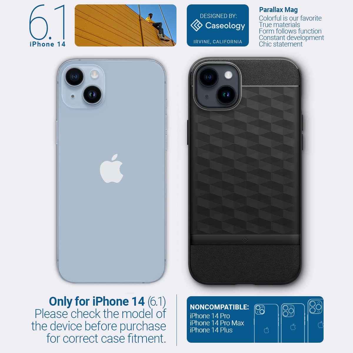 Amazon.co.jp: Caseology iPhone 14 用 ケース MagSafe対応 TPU