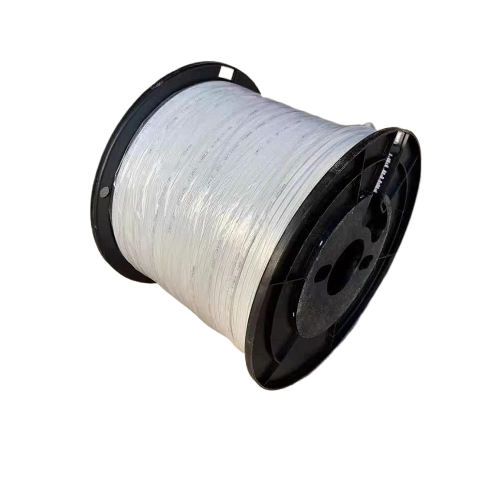 Câble de dérivation à fibre optique monomode intérieur 1000M FTTH avec ligne à double fibre monoconducteur en fil d'acier