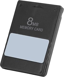 8mb/16mb/32mb/64mb Memory Card Free MCboot Card for, Plug and Play, No Area Limitation, Compatible with All Consoles, FMCB V1.953, Professional Design, ABS Material (8MB)