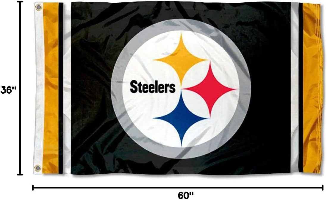 Pittsburgh Steelers Large 3x5 Flag - Image 9