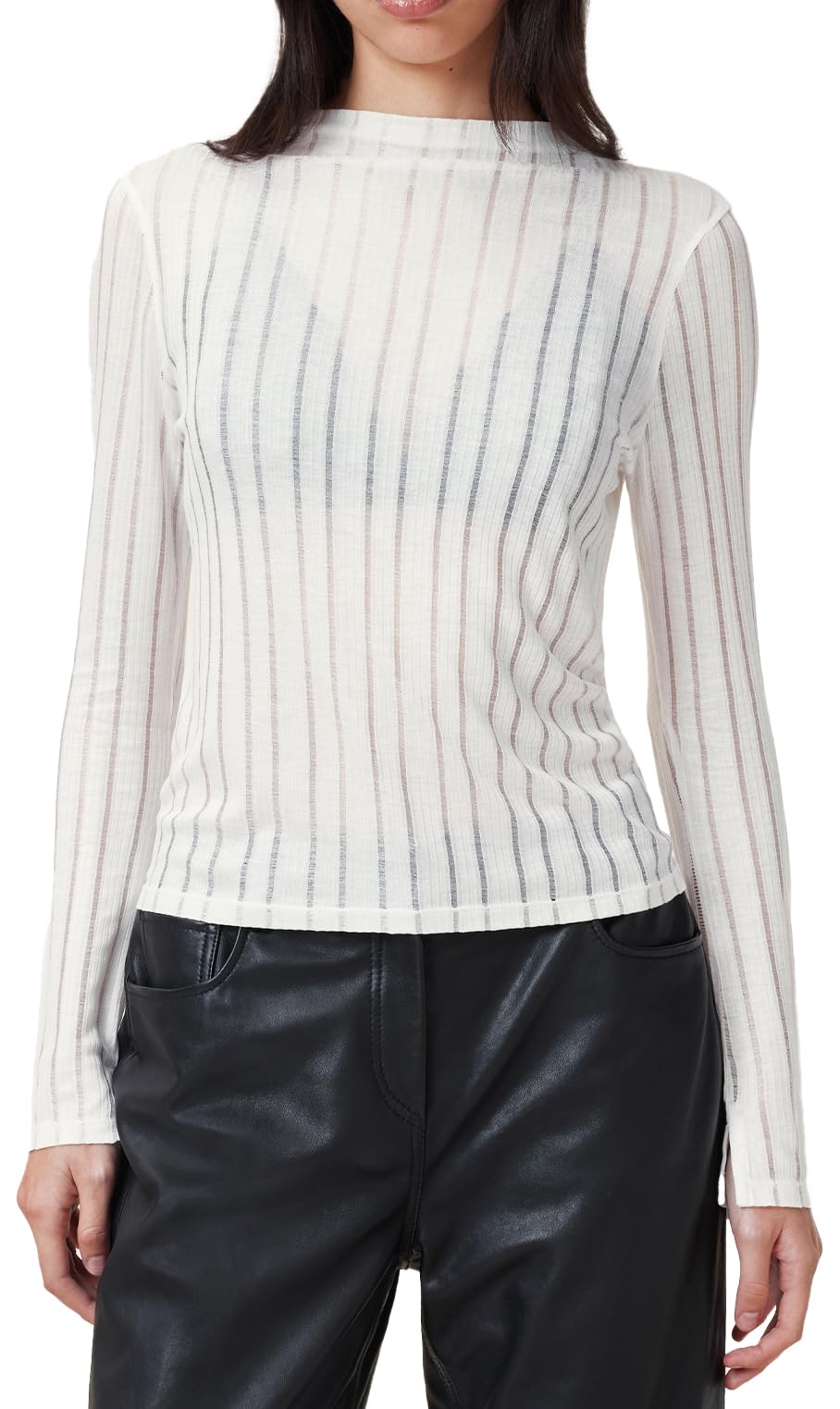 AllSaints Women's AKI Ls Tee