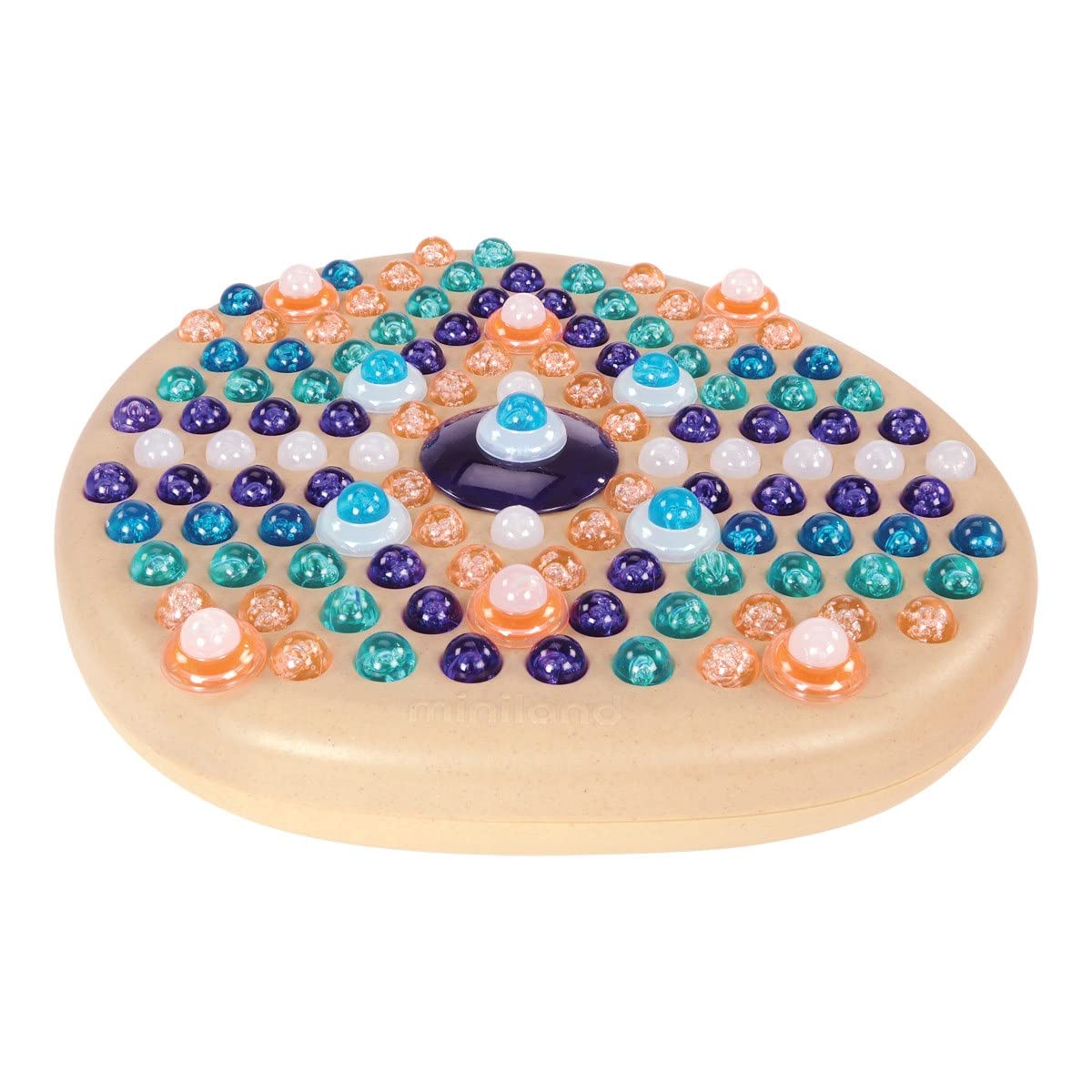 Miniland - Mandala Stone, Juego de concentración y Creatividad.