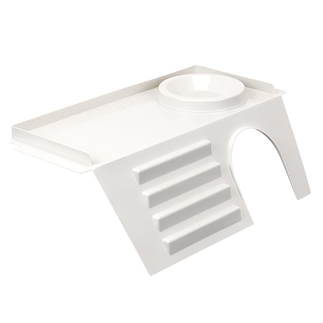 Foto 3 de 6 de FERPLAST MADRIGUERA con ESCALONES Y Bol 44X26X15CM