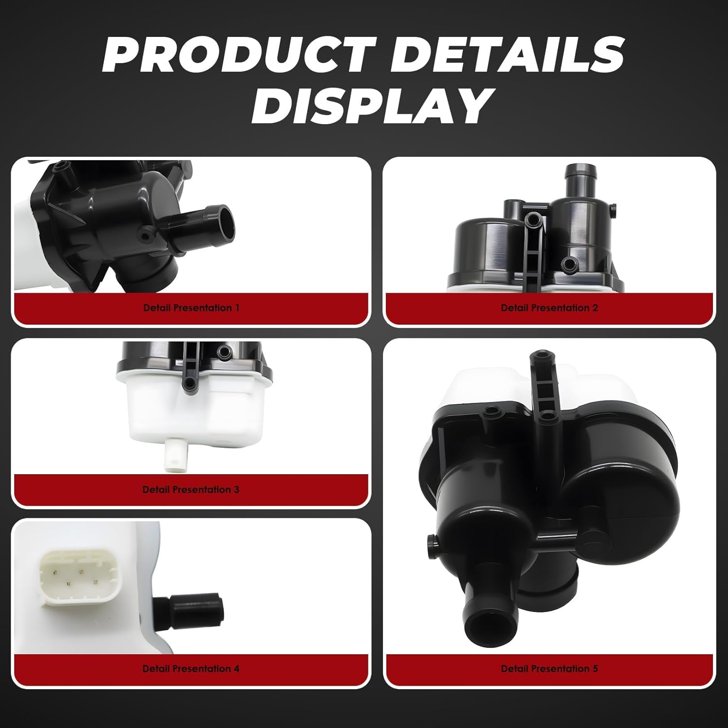 Nakkaa Fuel Vapor Leak Detection Pump 0261222018 Compatible with 128i 135i 325i 328i 330i 335i 525i 530i 535i 540i E60 E70 Replace 16137193479 310-601