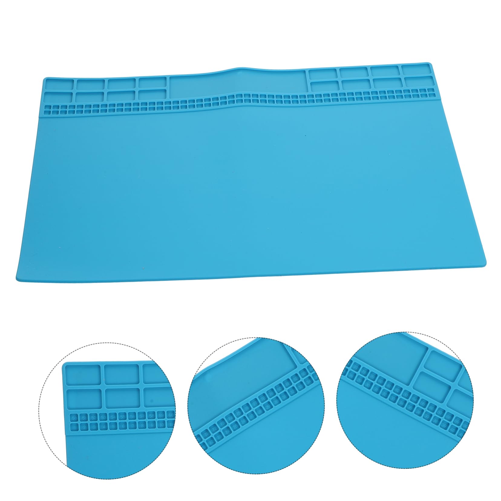 Holibanna Silicone Pad Soldering Mat for Electronics -resistant Repair Mat for Desktop