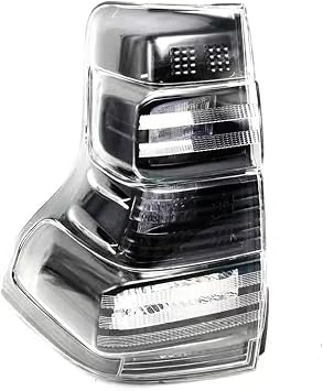 For Toyota Land Cruiser For Prado LC150 FJ150 2014 2015 2016 2017 Car Rear Tail Light Turn Signal Brake Lamp Auto AssemblyBlack,Left