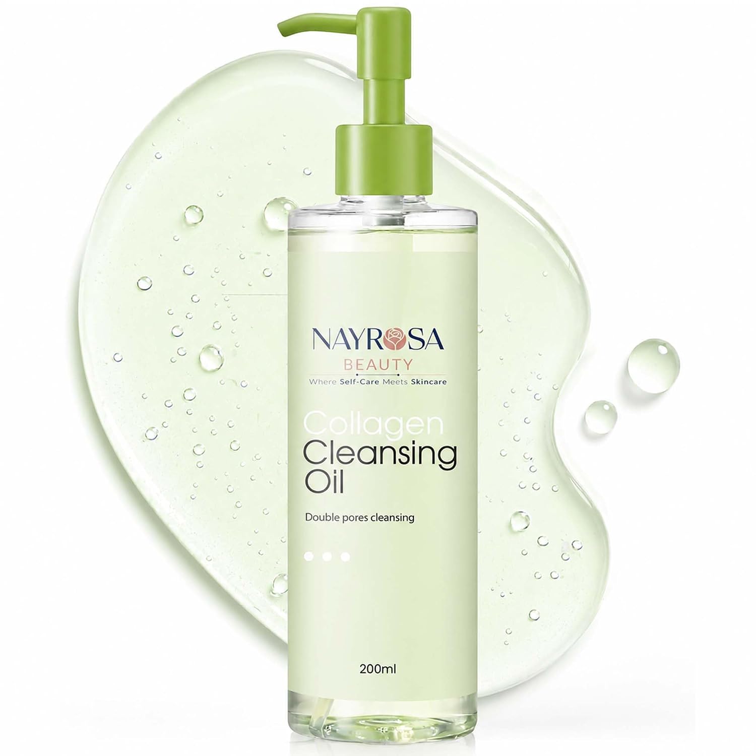 Collagen Cleansing Oil - Hydrating Makeup Remover for All Skin Types